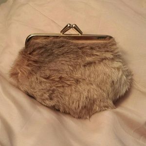 Kangaroo fur coin purse
